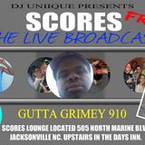 SCORES LOUNGE FRIDAYS THE LIVE BROADCAST DJ SAVVY GUTTA GRIMEY 910 DJ UNIIQUE VYZION RADIO