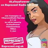 LaToya Forever On Reprezent Radio 107.3 FM