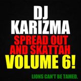 DJ KARIZMA - SPREAD OUT AND SKATTAH VOL 6! LIONS CAN'T BE TAMED. (APRIL 2013 D&B MIX)