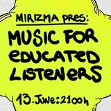 Zimone - 'Music For Educated Listeners' Broadcast - June 2013