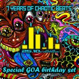 7 years of Chaotic Beats - GOA birthday set live @ klub Cvetkovic 25.10.2014.