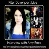Kiler Davenport Live: Interview with Amy Rose