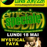 Emission RIDDIM 18 mai 2015 avec Mystical Faya