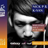 電子馬戲團 Electric Circus Music Festival 2014 @ K-VAN promo dj set