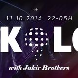 E! Nights pres. Disko Lom live / Jakir Brothers / 11.10.2014. @ Kameleon club