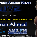 Salman Ahmed Bodybuilder (Pakistan) Live Interview with RJ Tanveer Ahmed Khan - AMZFM