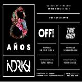 Sensor 70: 8° Aniversario Indie Rocks! con OFF! y The Men, DZ Deathrays, Feria de Museos en D.F