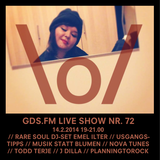 GDS.FM LIVE SHOW Nr. 72 mit EMEL ILTER