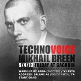 Mikhail Breen at TECHNOVOICE (Gagarin Club, Tel Aviv, 05.04.2013)