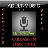 DJ Taucher -ADULT MUSIC RADIO SHOW- June 2014 - ON CUEBASE-FM