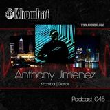 Khombat Podcast #045 feat. Anthony Jimenez (Blank Code) Detroit