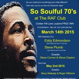 Steve Plumb on 'A Taste Of Soul' SOLAR RADIO 8/02/2015 Hour 1