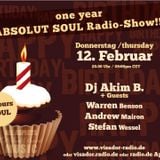 Absolut Soul / Radio Show /// 12.02.2015 / B-Day session