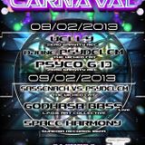 Dj Psydelem Vs. Djane Sassenach Psychedelic Carnaval