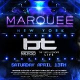 BT - Live @ the Marquee, NYC (13.04.2013)