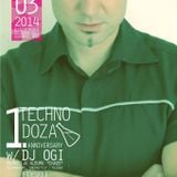Ervin Mandari @ Techno Doza 1st Anniversary w/ DJ Ogi, Salvador Dali (SB), 21.03.2014.