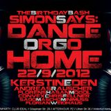 KERSTIN EDEN @ SIMON SAYS: Dance or go Home! 22/9/2012