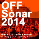 Paride Saraceni b2b Dema @ Sonar 2014 - Rooftop pool party