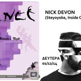 Nick Devon @ Melinda's Night - Interview & dj set