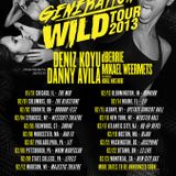 Deniz Koyu - Live @ The Generation Wild Tour Josephine Washington (USA) 2013.02.21.