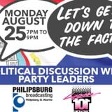 POLITICAL DEBATE AUGUST 26TH 2014