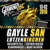 13.02.2016 KlangRausch & Marc Ullrich @ Gefühlsecht (Colosseum / Landau)
