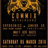 Junior SP. b2b Cryogenics - Warm Up Set for Commix - Innersense Athens - 05 March 2016