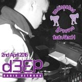 April 2nd 2016 D3ep with Damien Jay feat Alex H on undisputed grooves