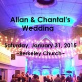 Allan & Chantal's Wedding - January 31, 2015 - Part 1