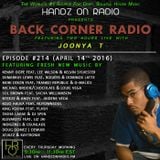 BACK CORNER RADIO: Episode #214 (April 14th 2016)