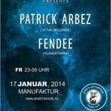Patrick Arbez Liveact @ Manufaktur Karlsruhe 2014