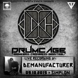 Drumcage 09-10-2015 Liveset - Demanufacturer