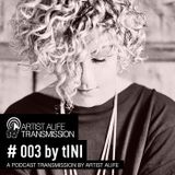 Artist Alife Transmission #3 - tINI