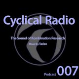Podcast 007: The sound of Kombination Research. Mixed by Tadeo