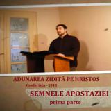 Semnele apostaziei - prima parte
