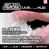 DJ Piri - Live At Klid (2013-09-06) (Enjoy The Music Closing Vinyl Set)