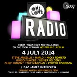ONELOVE Radio - 4 July 2014 + Kaz James Interview