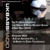 Ep. 003 - A>Z of Drum & Bass Artists, Vol. 1