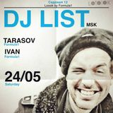 DJ List live@LOOOK cafe (24:05:2014)