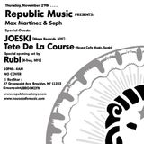 Tête de la Course - Live Set @ RedStar, New York - 2012