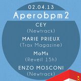 CEY @ AperoBPM #2 by Newtrack, Point Éphémère, Paris, 020413