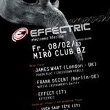 EFFECT @ EFFECTRIC at Miró 08.02.13 (Frank Decent, James What, Effect) closing set