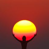 watching the sunrise...