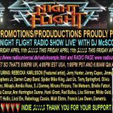 The Nightflight Radio Show from 11th April 2014 with DJ McScotty aka Steve Perz
