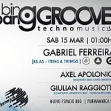 Giulian Raggiotti @ Bing Bang Groove 15.03.14