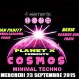 Julian Parity @ 4 Elements / "Cosmos", Paris (23/09/2015)