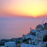 Lounging In Santorini
