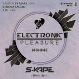 S-Kape - Live at Studio Saglio, Electronic Pleasure (19-03-16) (Vinyl Set)