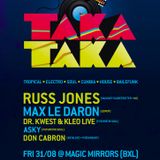 Max le Daron Dj Set at Taka Taka - 31.08.2012 - Magic Mirrors Brussels