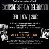 B'DAY BASH FOR GOODIE, J2 & BOOGIE @ ALCHEMIST (MISTRI 2:30 - 3:15)